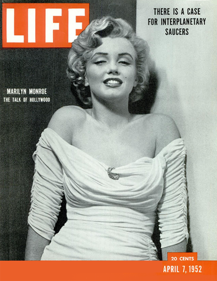 Marilyn Monroe The Doctrine 7 Apr 1952 Copyright Life Magazine | Life Magazine BW Photo Covers 1936-1970