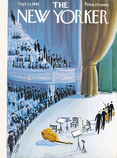 Mario Micossi The New Yorker 1961_09_23 Copyright | The New Yorker Graphic Art Covers 1946-1970