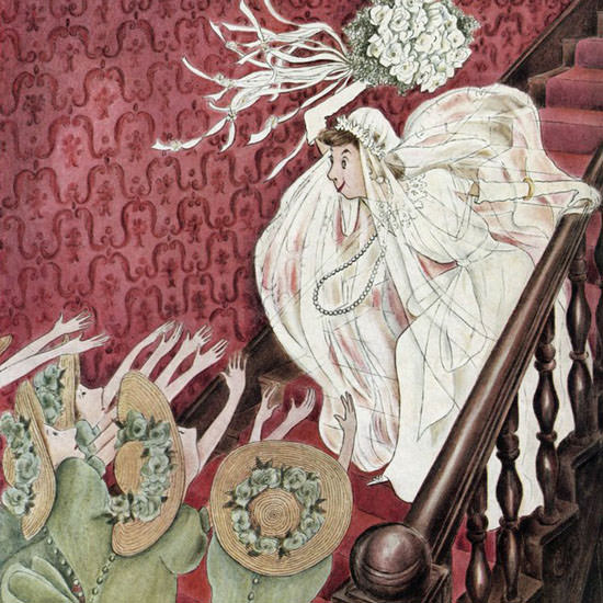 Mary Petty The New Yorker 1940_06_29 Copyright crop | Best of Vintage Cover Art 1900-1970