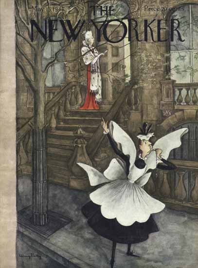 Mary Petty The New Yorker 1948_05_15 Copyright | The New Yorker Graphic Art Covers 1946-1970