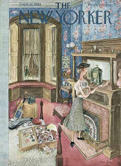 Mary Petty The New Yorker 1953_09_12 Copyright | The New Yorker Graphic Art Covers 1946-1970