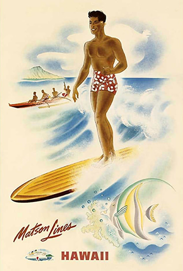 Matson Line Hawaii 1946 | Sex Appeal Vintage Ads and Covers 1891-1970