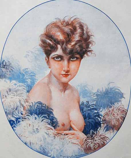 Maurice Milliere La Vie Parisienne 1926 Sa Fete page Sex Appeal | Sex Appeal Vintage Ads and Covers 1891-1970