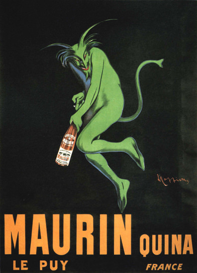 Maurin Quinta Le Puy France | Vintage Ad and Cover Art 1891-1970