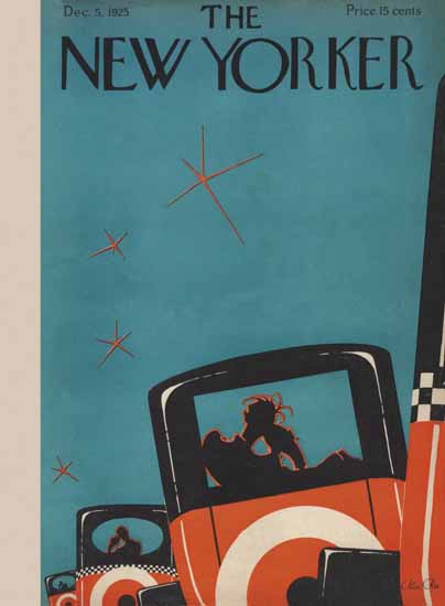 Max Ree The New Yorker 1925_12_05 Copyright | The New Yorker Graphic Art Covers 1925-1945