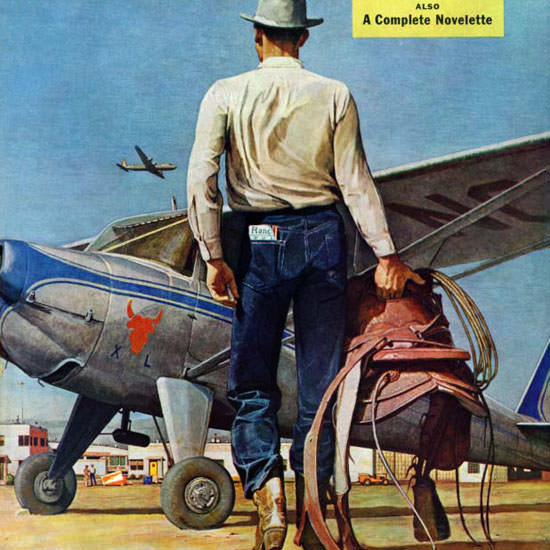 Mead Schaeffer Saturday Evening Post 1947_05_17 Copyright crop | Best of Vintage Cover Art 1900-1970