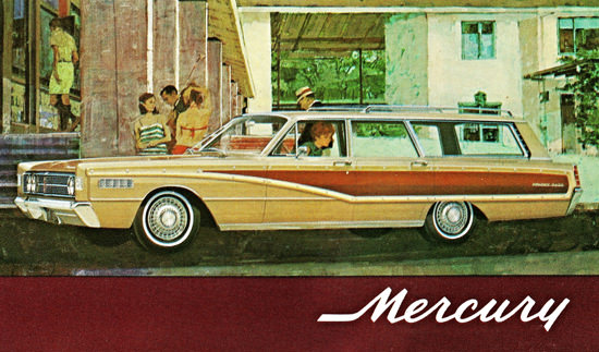 Mercury Colony Park Station Wagon 1966 | Vintage Cars 1891-1970