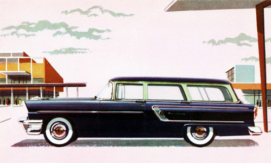 Mercury Custom Station Wagon 1955 | Vintage Cars 1891-1970