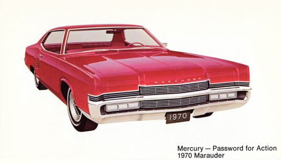 Mercury Marauder 1970 Password For Action | Vintage Cars 1891-1970