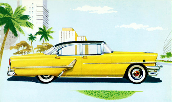 Mercury Montclair Sedan 1955 Yellow | Vintage Cars 1891-1970