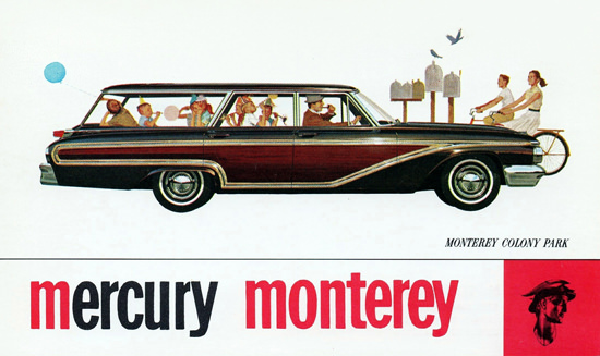 Mercury Monterey Colony Park Station 1962 | Vintage Cars 1891-1970