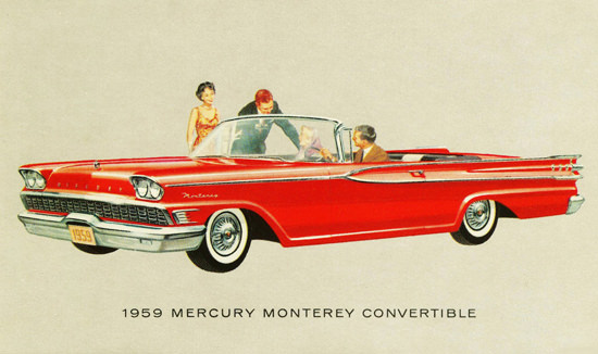 Mercury Monterey Convertible 1959 | Vintage Cars 1891-1970