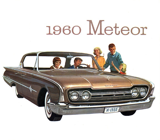 Meteor Rideau 1960 Brown | Vintage Cars 1891-1970