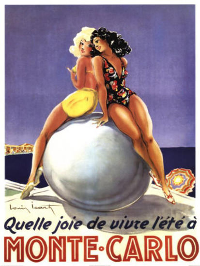 Monte Carlo Quelle Joie De Vivre 1931 | Sex Appeal Vintage Ads and Covers 1891-1970