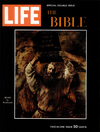 Moses by Rembrandt Painting 25 Dec 1964 Copyright Life Magazine | Life Magazine Color Photo Covers 1937-1970