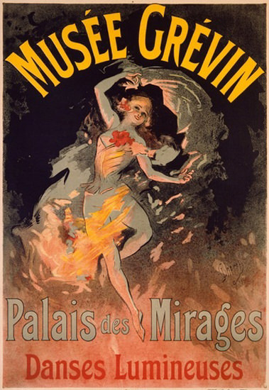 Musee Grevin Palais Des Mirages Paris Danses | Sex Appeal Vintage Ads and Covers 1891-1970