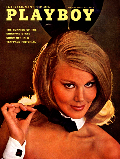 Nancy Chamberlain Playboy Magazine 1967-03 Copyright Sex Appeal | Sex Appeal Vintage Ads and Covers 1891-1970