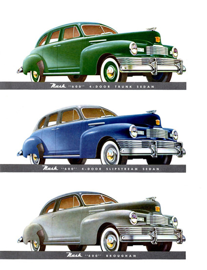 Nash 600 Models 1948 | Vintage Cars 1891-1970