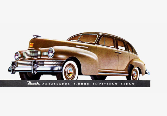 Nash Ambassador Slipstream Sedan 1948 | Vintage Cars 1891-1970