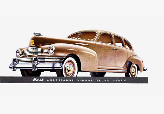 Nash Ambassador Trunk Sedan 1948 | Vintage Cars 1891-1970