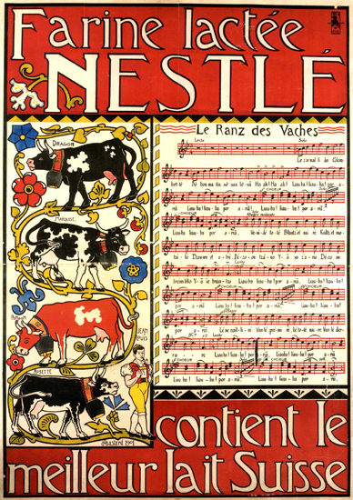 Nestle Farine Lactee Switzerland Schweiz Suisse | Vintage Ad and Cover Art 1891-1970