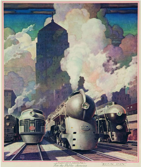 New York Central System 1946 | Vintage Travel Posters 1891-1970