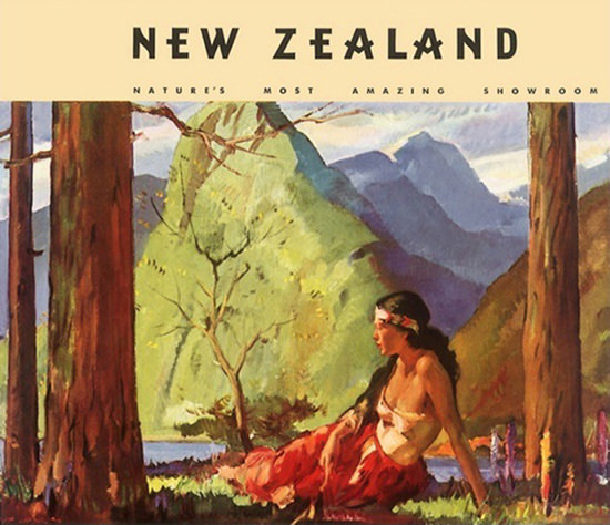 New Zealand Maori Woman Natures Showroom | Sex Appeal Vintage Ads and Covers 1891-1970