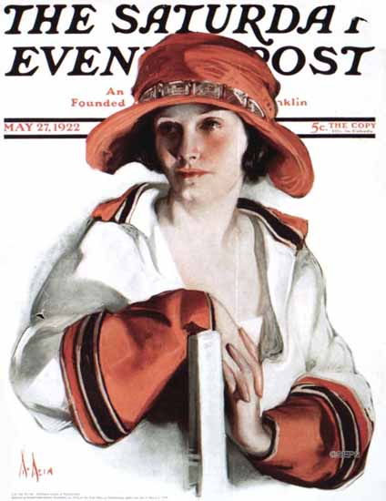 Neysa McMein Cover Artist Saturday Evening Post 1922_05_27 | The Saturday Evening Post Graphic Art Covers 1892-1930