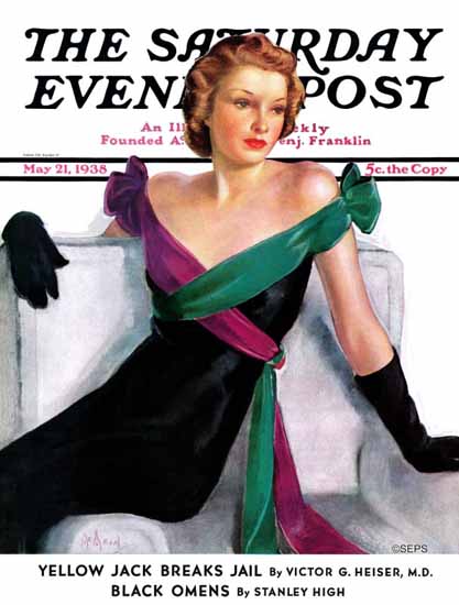 Neysa McMein Cover Artist Saturday Evening Post 1938_05_21 | The Saturday Evening Post Graphic Art Covers 1931-1969