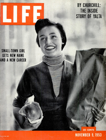 Norma Jean Speranza Corey 9 Nov 1953 Copyright Life Magazine | Life Magazine BW Photo Covers 1936-1970