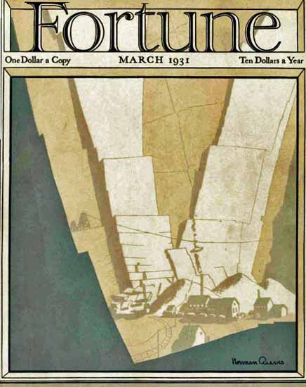 Norman Reeves Fortune Magazine March 1931 Copyright | Fortune Magazine Graphic Art Covers 1930-1959