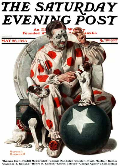 Norman Rockwell Artist Saturday Evening Post 1923_05_26 | The Saturday Evening Post Graphic Art Covers 1892-1930