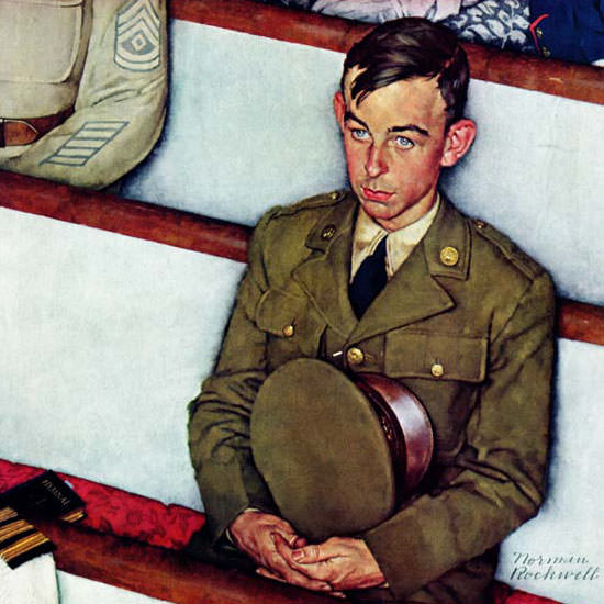 Norman Rockwell Saturday Evening Post 1942_07_25 Copyright crop | Best of 1940s Ad and Cover Art