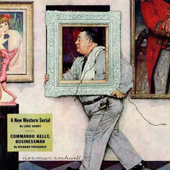 Norman Rockwell Saturday Evening Post 1946_03_02 Copyright crop | Best of Vintage Cover Art 1900-1970