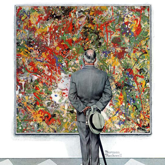 Norman Rockwell Saturday Evening Post Art 1962_01_13 Copyright crop | Best of Vintage Cover Art 1900-1970