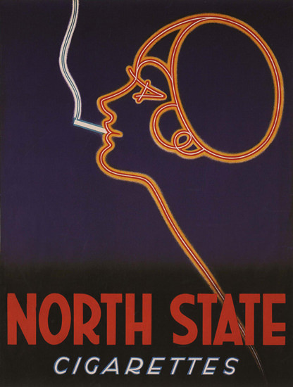 North State Cigarettes Netherlands | Vintage Ad and Cover Art 1891-1970