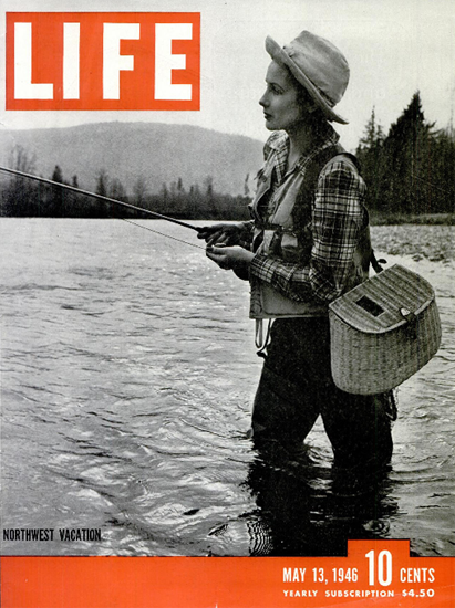 Northwest Vacation 13 May 1946 Copyright Life Magazine | Life Magazine BW Photo Covers 1936-1970