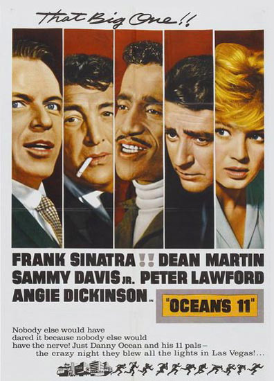 Oceans Eleven Frank Sinatra Dean Martin 1960 | Sex Appeal Vintage Ads and Covers 1891-1970