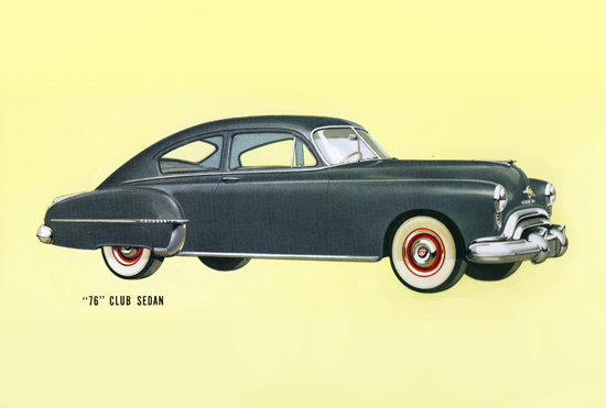 Oldsmobile 76 Club Sedan 1950 | Vintage Cars 1891-1970