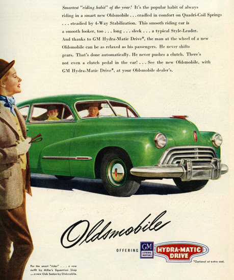 Oldsmobile Club Sedan 1947 | Vintage Cars 1891-1970