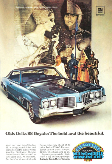 Oldsmobile Delta 1969 The Bold And The Beautiful | Vintage Cars 1891-1970