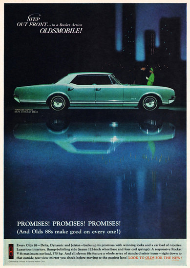 Oldsmobile Delta 88 Holiday 1966 Step Out Front | Vintage Cars 1891-1970