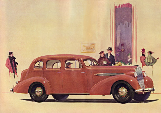 Oldsmobile Eight Touring Sedan 1935 | Vintage Cars 1891-1970