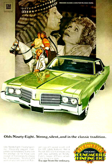 Oldsmobile Ninety-Eight 1969 Strong Classic | Vintage Cars 1891-1970