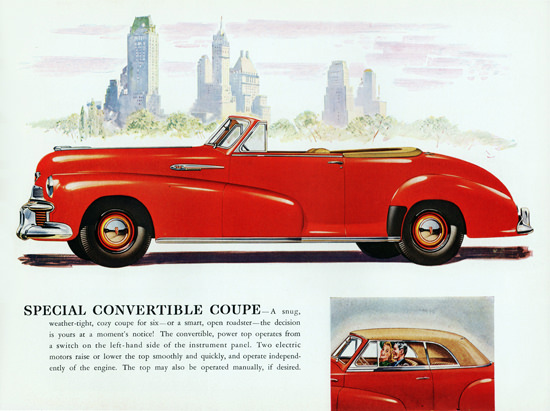 Oldsmobile Special Convertible 1942 NYC | Vintage Cars 1891-1970