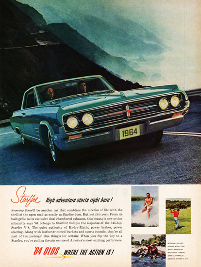 Oldsmobile Starfire 1964 Highway 1 | Vintage Cars 1891-1970