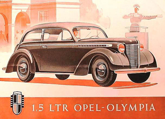 Opel Olympia 1-5 Liter 1949 | Vintage Cars 1891-1970