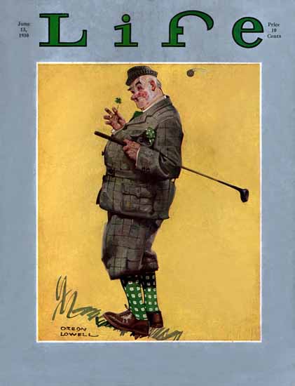 Orson Lowell Life Humor Magazine 1930-06-13 Copyright | Life Magazine Graphic Art Covers 1891-1936