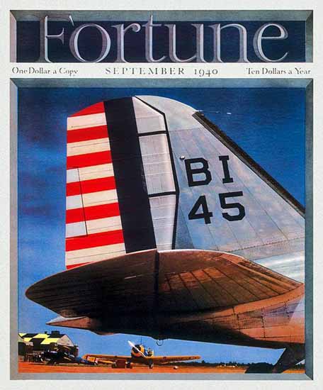 Otto Hagel Fortune Magazine September 1940 Copyright | Fortune Magazine Graphic Art Covers 1930-1959