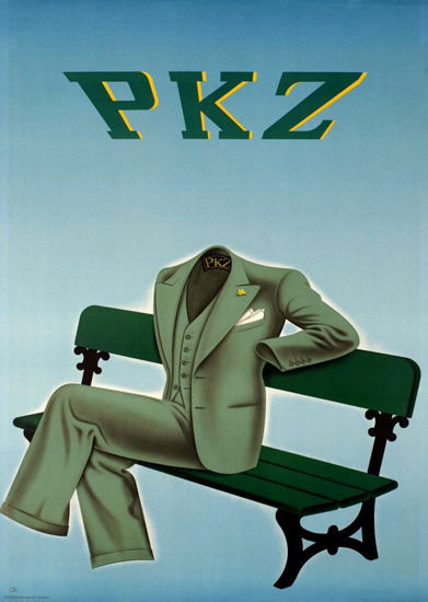 PKZ Switzerland 1937 Fashion | Vintage Ad and Cover Art 1891-1970